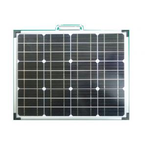 China 120 Watt Foldable Solar Panel Solar Cell With Heavy Duty Padded Easy Carry Bag supplier