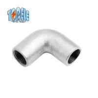 China Bs Galvanized Solid 25mm 90 Degree Conduit Elbow on sale