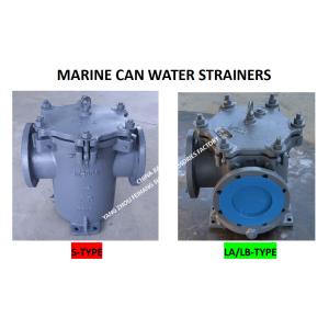 China Filtre à eau en conserve marine 5K-200A S-TYPE JIS F7121-1996 Flange Filtre à eau en conserve en fonte 5K-200A LA-TYPE supplier
