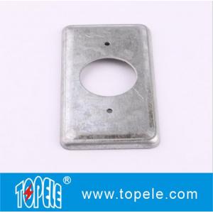 China TOPELE 20C3 Rectagular Electrical steel cover  4*2,  with 1/2 knockout supplier