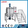 China 200L 300L 500L1000L Liquid Soap Detergent Double Jacketed Heating Mixing Tank With Agitator wholesale