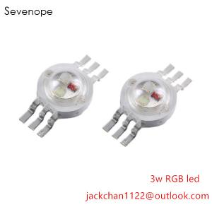 Alibaba Express Best Selling Products High Power 6 Pins 4 Pins 1w 3w RGB Led