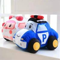 China 25cm Eco Friendly Cotton Polly Ambulance Plush Police Car Boy Gift on sale
