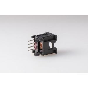 China RJ45 Female Connector Single Port , RJ45 Surface Mount Jack With Transformer supplier