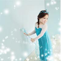 2014 Girls dress Frozen queen Elsa dress Cosplay Costume Elsa Dress from Frozen for Kids