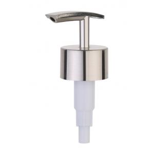 China Silver Plastic Hand Liquid Soap Bottle Dispenser Lotion Pump 28410 for Samples Request supplier