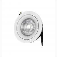 China Ultra Thin Recessed LED Downlights Beam Angle Adjustable 9W 3000k on sale