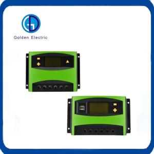 China 12V/24V 10A/20A/30A/40A/50A/60A PWM Solar Charger Controller with Solar Energy System wholesale