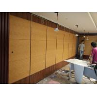 Hotel Banquet Hall Soundproof Room Divider Sliding Folding Partition Operable MDF Wall Ceiling Track Color Customizable