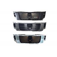 China ABS Plastic Chrome Grille Guard Front , Custom Mesh Grills For Nissan Navara NP300 on sale