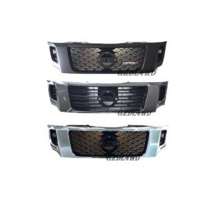 China ABS Plastic Chrome Grille Guard Front , Custom Mesh Grills For Nissan Navara NP300 supplier