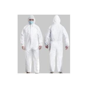 Antibacterial Disposable Protective Clothing Chemical Resistant Zipper