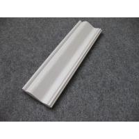 China Embossed Foam PVC Skirting Board / Chair Rail 15mm Thickness Moisture Proof on sale