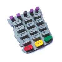China Silicon Rubber Keypad For Verifone Vx520 POS Terminal With Silk Printing Logo on sale