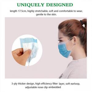 Non  Irritating  Disposable Surgical Face Masks  Comfortable To Wear