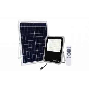 China 16WH 5000K Solar Panel Flood Lights Brightness High Powered 100W 200W 300W supplier