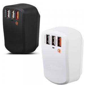 China (Qualcomm Certified )Quick Charge 3.0 40W 3-Port USB Wall Charger supplier