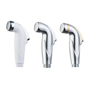 China factory high water pressure ABS plasitic hand-held bidet sprayer  withe chrome  golld plated new toilet shattaf