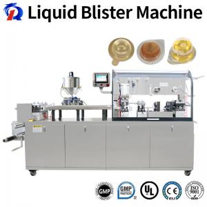 China 260s Liquid Blister Packing Machine For Jam Ketchup Auto Servo Motor supplier