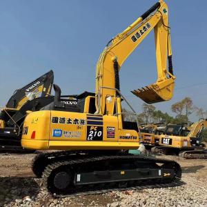 China PC210 Used Komatsu Excavator 21 Ton With SAA6D107E-3 Engine supplier