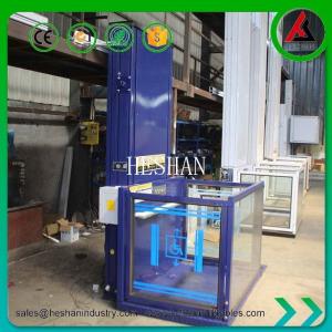 China Panoramic Handicap Home Lift Elevator Hydraulic Low Noise For Villa supplier
