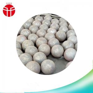 60mm 80mm Forged Steel Balls 100mm 58HRC Black Metal Ball