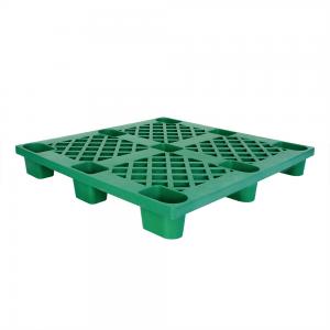 4-Way Entry Heavy Duty Single Faced PVC Pallet for Durable Warehouse Wrapping Solution