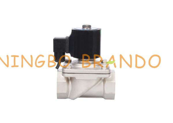 Under Water Fountain Stainless Steel Solenoid Valve 1 Inch Water Proof IP68 220V