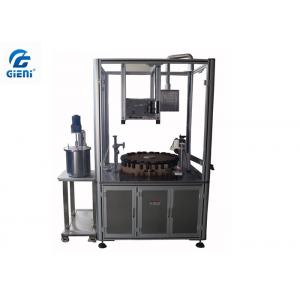 China Semi - Auto Rotary  Type Color Makeup Glitter Eyeliner Brush Filler Machine supplier