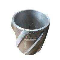 China Spiral Vane Oilfield Cementing Tools Zinc Alloy Centralizer Solid Rigid Type on sale