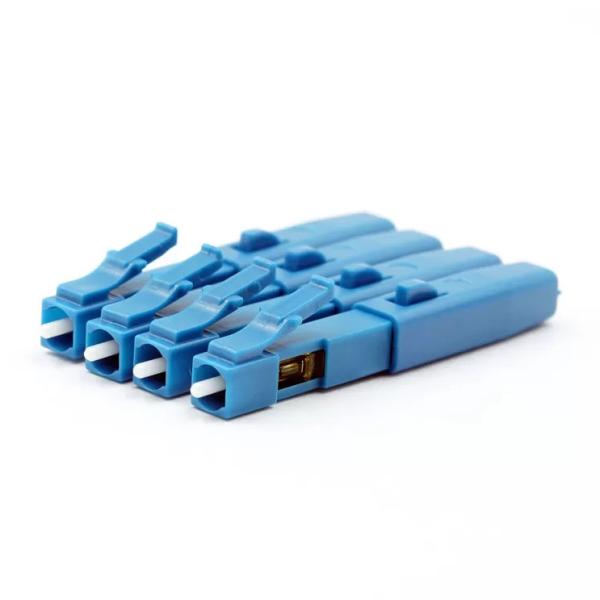 125um 40dB FTTX Fiber Optic Connectors Double Mode SC UPC Connector