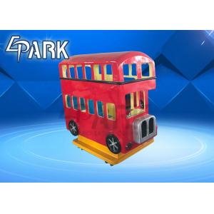 China Fiberglass Material Big Bus Kiddy Ride Machine Seat With Motion Left And Right wholesale
