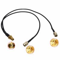 China SMA Male To Sma Female Antenna Extension RG316 RG174 RP Male Female 1 To 2 Cable on sale