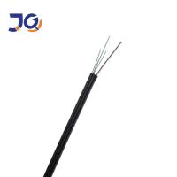 China OEM G652D FTTH Fiber Optic Drop Cable GJXH GJXCH Black Jacket on sale