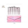 Soft Touch Electroplating 18.8CM 10 Piece Brush Set