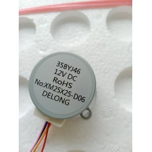 China 35BYJ46 12V DC Stepper Motor with 5-Wire Unipolar Configuration Compact Design and Pre-Soldered JST Connector supplier