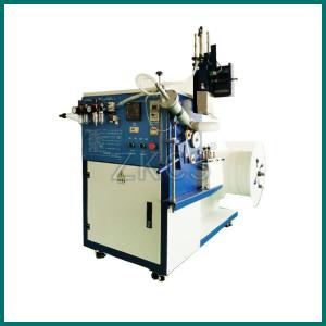 China Automatic PP PE Strip Spiral Winding Machine Hot Air Style 25-150mm supplier