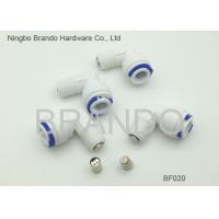 China Elbow Plastic Water ChecK Valve Reverse Osmosis Parts , ro system parts on sale