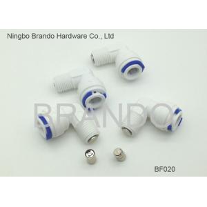 Elbow Plastic Water ChecK Valve Reverse Osmosis Parts , ro system parts
