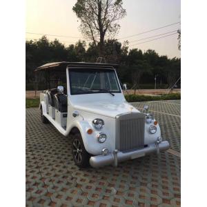 China White Vintage Touring Car 48V Motor Glass Reinforced Plastics 8-10 H Charging  Time supplier