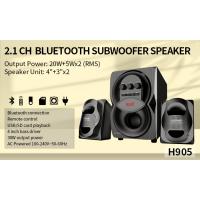 China OEM Distortion Free 2.1 Ch Multimedia Speaker System For Home Audio on sale