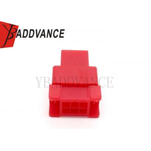 Unsealed Automotive Electrical Connectors High Precision Red Color For Cars