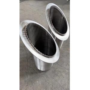 Polishing Centrifuge Basket With 2*4mm Profile Wire And Stainless Steel Material