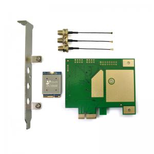 China BLE5.2 PCI E Wireless Network Card WiFi 6E QCA206X 3000Mbps Wireless Network Adapter Card supplier