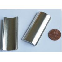 China Silver Coating Arc Neodymium Permanent Magnets Motor Neodymium Magnet on sale