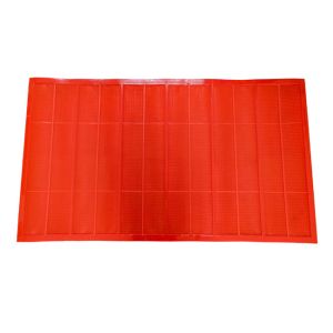 China Orange PU Stack Sizer Screen 0.3mm Aperture 1040x700mm wholesale