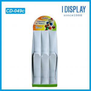 China Fruit Candy Cardboard Counter Display Boxes Promotional Small Stands Showroom Designs wholesale