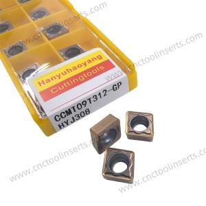 China Insertores de fresado indexables resistentes al fuego CCMT09T312 Herramientas de torneado CNC wholesale