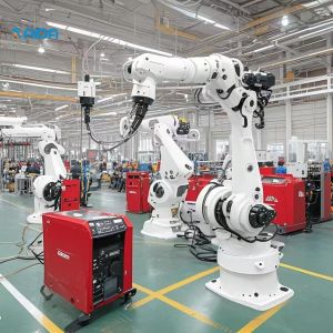 China 1.65 M Reach Welding Robot Controlled by Point To Point Control with 360 Max Speed ' Needs on sale