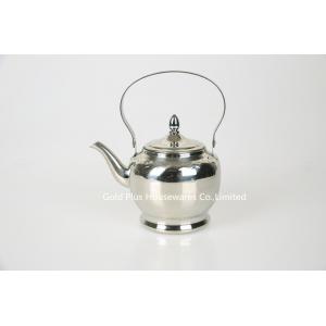 20cm Durable stainless steel water fast boiling kettle silver color kitchen tea kettle double wall hotel water kettle